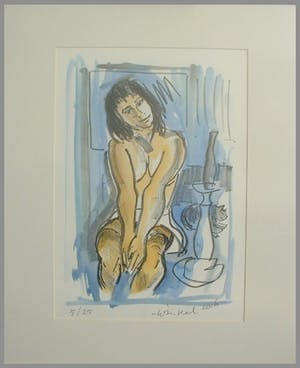 Arien Winkel - litho-dans l'atelier kopen? Bied vanaf 70!