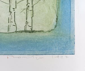 Jan Montyn - Bamboo Island, aquatint ets kopen? Bied vanaf 115!