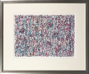 Jan Wolkers - Zeefdruk, Winterbeelden VIII - Ingelijst kopen? Bied vanaf 150!