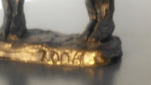 Brons (Onbekend) - Drie trotse mannen kopen? Bied vanaf 49!