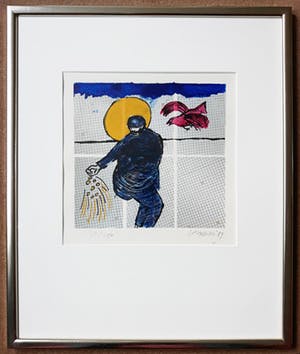 Corneille - Hommage aan Van Gogh, zeefdruk (mooi ingelijst) kopen? Bied vanaf 225!