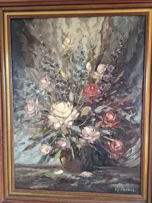 Buy Jan Ernens - bloemen in vaas? Bid from 250!