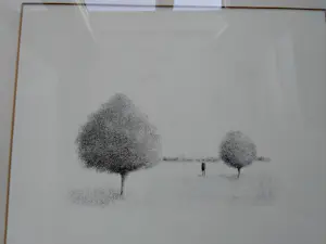 Metten Koornstra - Landschap met bomen kopen? Bied vanaf 40!