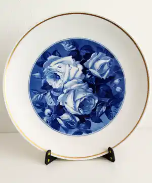 Meissen porzellan - Oogverblindend wandbord, porselein vendu pour 69€ !