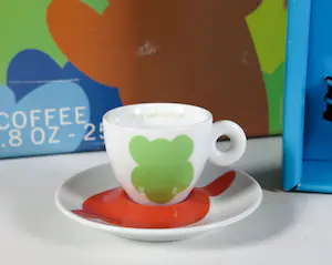 Jeff Koons - voor Illy - 6-persoons espresso-set - Porselein (door Rosenthal) kopen? Bied vanaf 100!