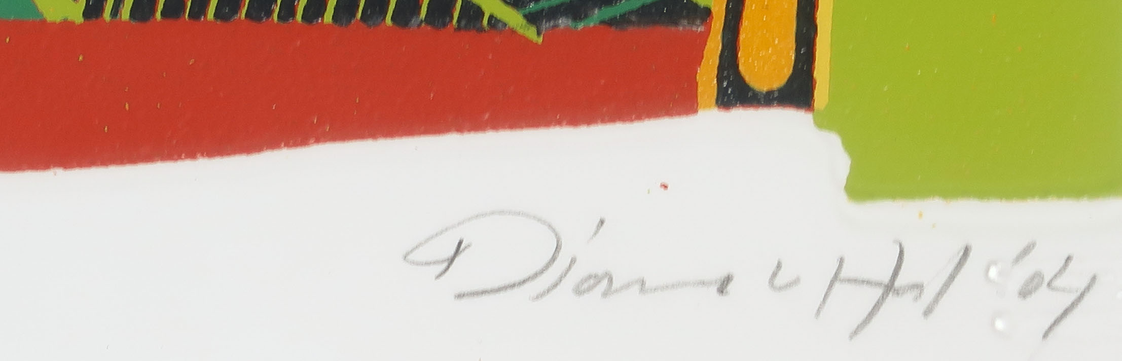 Diana van Hal - Zeefdruk, Primavera - Ingelijst kopen? Bied vanaf 20!