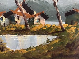 Niet of onleesbaar gesigneerd - Bergmeer Italië kopen? Bied vanaf 1!