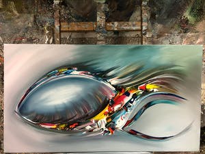 Gena - Abstract Blue Light kopen? Bied vanaf 1!