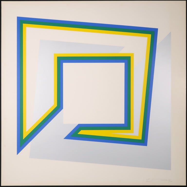 Cyril Lixenberg - Cyril Lixenberg: Zeefdruk, Geometrische compositie II kopen? Bied vanaf 40!