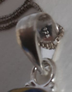 Curiosa - Zilveren ketting 925 met hanger Multicolor jasper kopen? Bied vanaf 15!