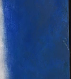 Pere Salinas - Acryl op doek, Abstracte compositie in blauw (Groot) kopen? Bied vanaf 100!