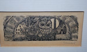 Willem Rozendaal - 12 houtgravures vd maanden 1934-potloodgesigneerd en beschreven kopen? Bied vanaf 70!