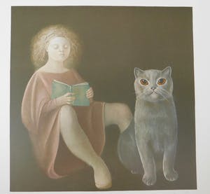 Leonor Fini - La Fille et le Chat kopen? Bied vanaf 40!
