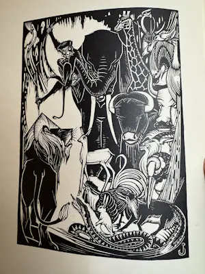 Jan Schonk - Leeuwen kopen? Bied vanaf 120!