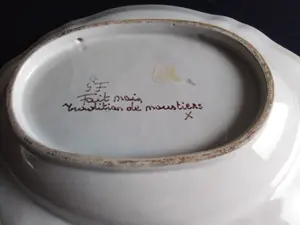 Niet of onleesbaar gesigneerd - Art deco scheerbekken van Gabriel Fourmaintroux - Frankrijk -periode circa 1930 kopen? Bied vanaf 1!