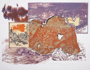 Ernest Annyas - Zeefdruk, Wandhaak II kopen? Bied vanaf 1!