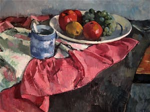 Niet of onleesbaar gesigneerd - omstreeks 1930 - Bergense School - olieverf - stilleven - GROOT! kopen? Bied vanaf 1!