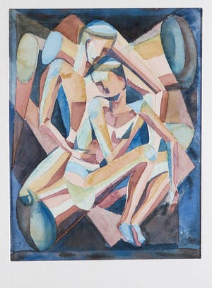 Piet van Mook - Aquarel, "Ruïne" kopen? Bied vanaf 55!