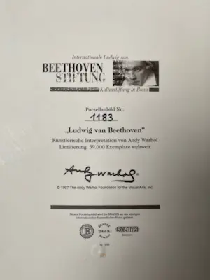 Andy Warhol - Ludwig van Beethoven kopen? Bied vanaf 25!