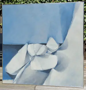 Fon Klement - Paysage, olieverf op doek (netjes ingelijst, groot!) kopen? Bied vanaf 1000!