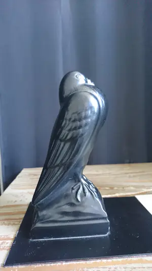 Niet of onleesbaar gesigneerd - Art Deco (stijl) duivenpaar zwart/wit kopen? Bied vanaf 10!