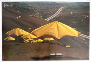 Christo - The Umbrellas - USA Site verkocht voor € 180!