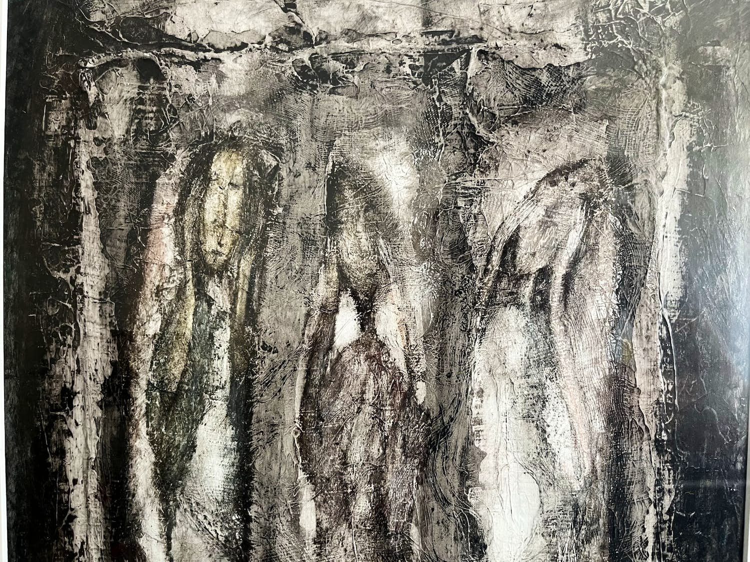Ineke Watzema-Andriesse - Drie geabstraheerde figuren verkocht voor € 50!