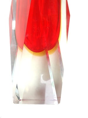 Flavio Poli - Facet geslepen blokvaas kopen? Bied vanaf 129!