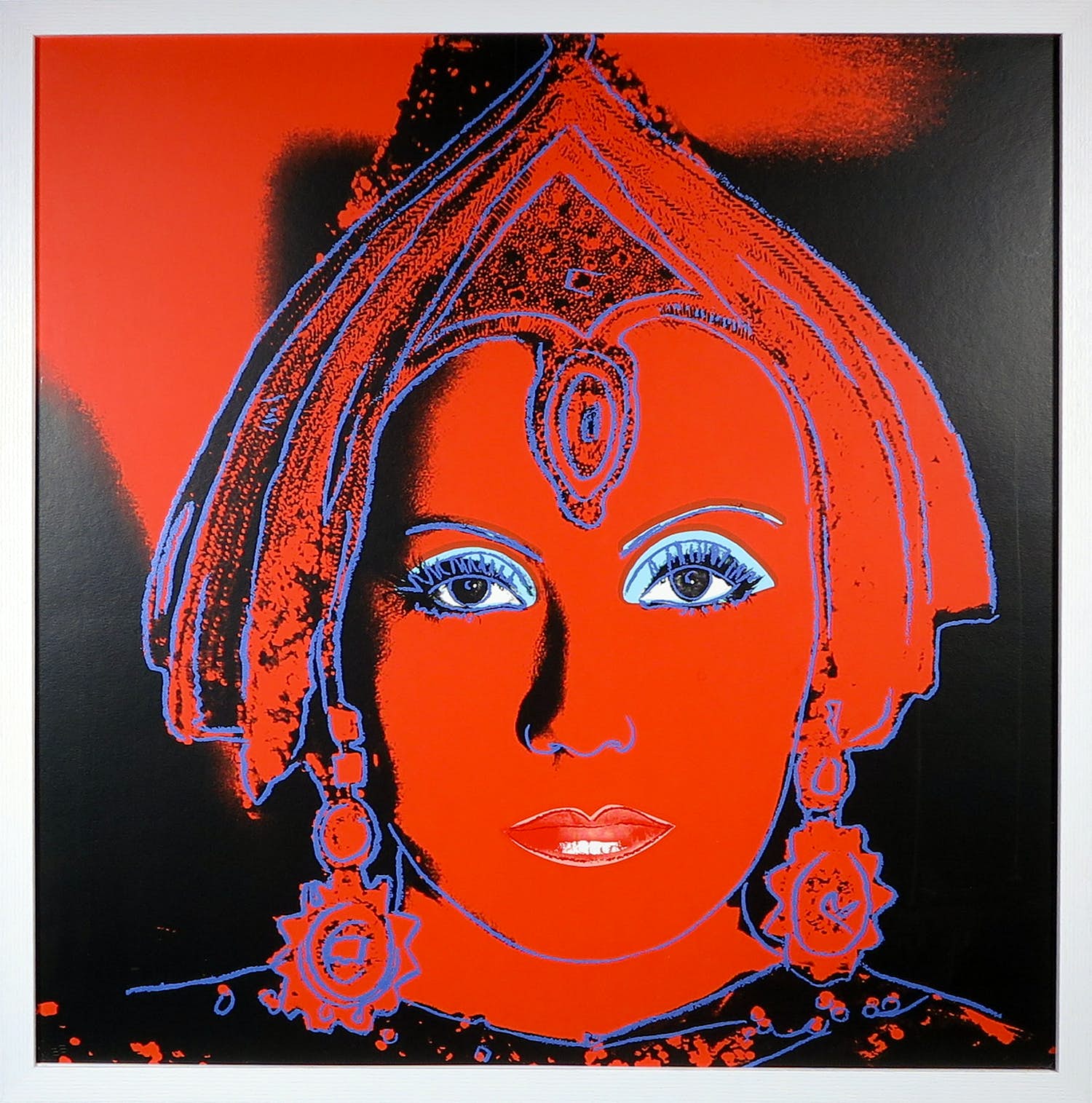 Andy Warhol - Zeefdruk, The Star uit de serie Myths - Ingelijst (Groot) verkocht voor € 2500!