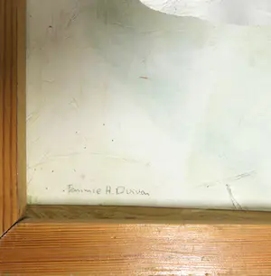 Femmie H. Duiven - Gemengde techniek op papier, Zonder titel nr. 3 - Ingelijst (Zeer groot) kopen? Bied vanaf 1!