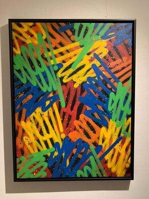 SEEN - Multitag - Spraypaint op canvas - Richard Mirando, Godfather of graffiti kopen? Bied vanaf 799!