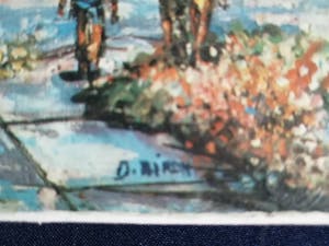 Niet of onleesbaar gesigneerd - Promenade des Anglais in Nice Azurenkust kopen? Bied vanaf 10!
