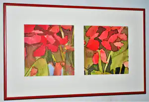 Pieter Man in 't Veld - 2 aquarellen uit 2004 vendu pour 50€ !