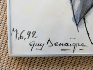 Guy Denaigre - KLEURRIJK MEISJESPORTRET kopen? Bied vanaf 100!