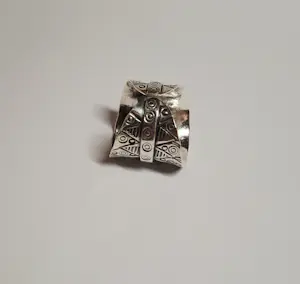 nieuwe 925 Sterling Zilver Boho Zigzag  ring, Karen Hill Tribe. kopen? Bied vanaf 75!
