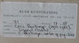 Cees Bantzinger - Liggend Naakt kaufen? Bieten Sie von 375!