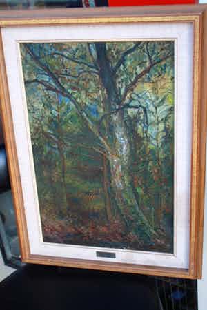 Chris Jansen - boslandschap verkocht voor € 95!