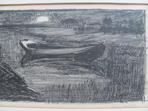 Piet van Wijngaerdt - landschap bij nacht kopen? Bied vanaf 75!