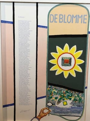 Roger Raveel - de blomme kopen? Bied vanaf 500!