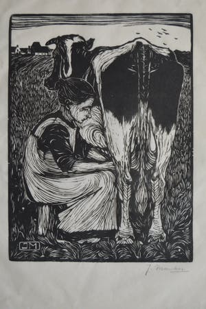 Jan Mankes - Koemelkster. kopen? Bied vanaf 300!