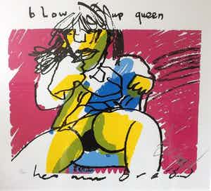Herman Brood - blow up queen verkocht voor € 250!
