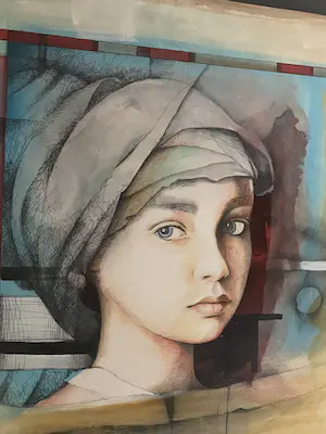 Ben Goetjes - Meisje met hoofddoek kopen? Bied vanaf 100!