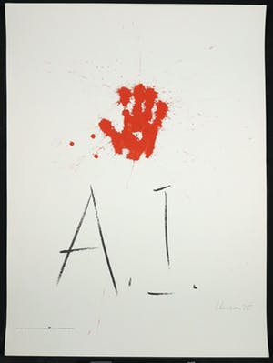 Alexander Liberman - Litho, Amnesty International kopen? Bied vanaf 120!