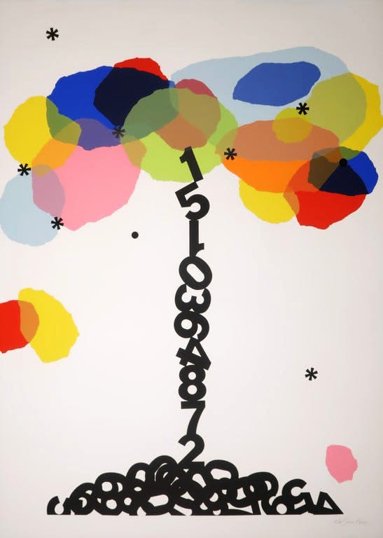 Susan Evers - Zeefdruk, Zonder titel (groot) kopen? Bied vanaf 1!