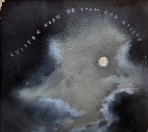 Niet of onleesbaar gesigneerd - Luister naar de stem der stilte - aquarel kopen? Bied vanaf 1!