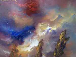 Leo Jordaens - Sfeervol landschap kopen? Bied vanaf 100!