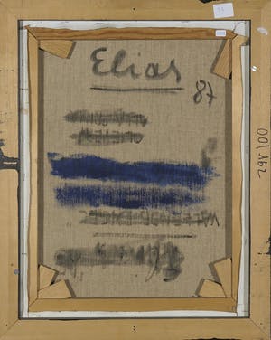 Etienne Elias - Olieverf op doek, Zonder titel - Ingelijst kopen? Bied vanaf 500!