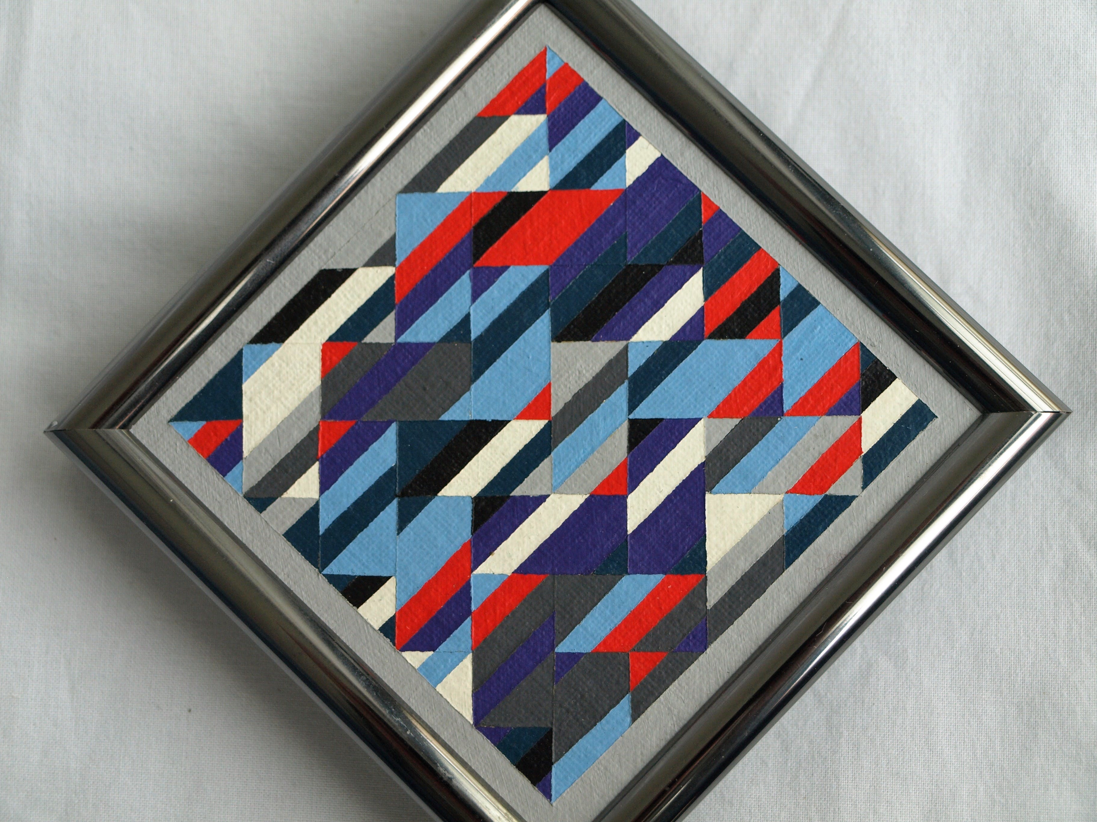 Nigel Kent - Acrylverf op doek – Gambler Conglomerate XV - Ingelijst - 1990 kopen? Bied vanaf 1!