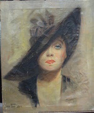 Aime van Belleghem - Portret Zarah Leander kopen? Bied vanaf 300!