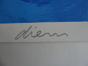 Peter Diem - Zeefdruk. Porsche kopen? Bied vanaf 30!